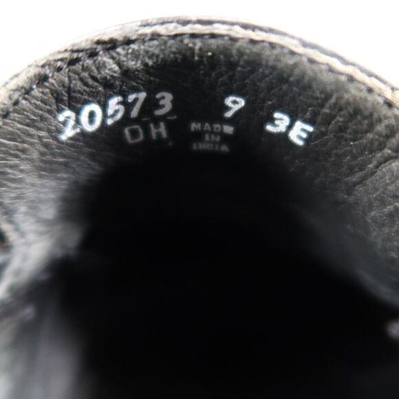 Florsheim Shoes Mens 9 Loafers Slip On Classic Leather Retro Dress Formal Black - Picture 11 of 16